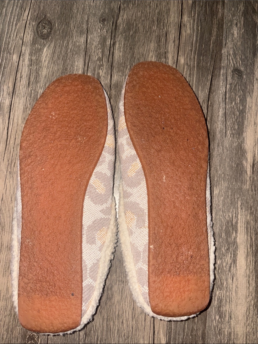 Rothy's The Scuff Slipper Cozy Cat Gray / Peach Size 9 - Picture 6 of 7